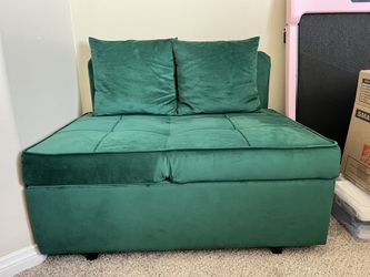 Green Sleeper Couch - 4-1 convertible sleeper chair sofa bed