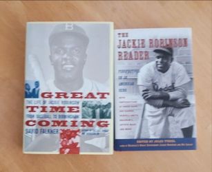 ⚾️ (2) Jackie Robinson Hardback 📚