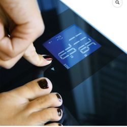 Eat Smart Get Fit Digital Body Fat Scale, Black 