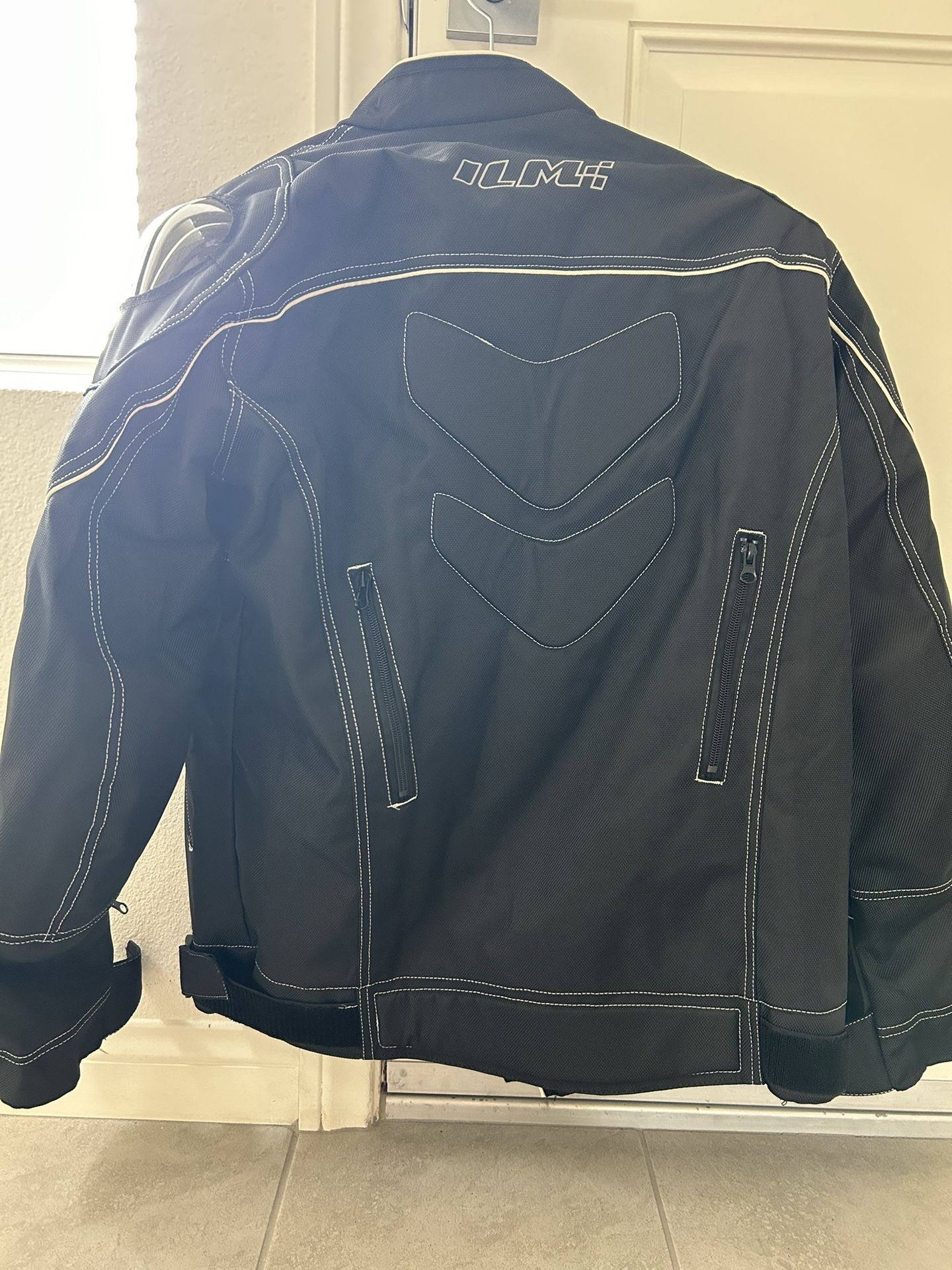 Motorcycle Jacket Black Size L