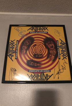 Anthrax Vinyl Autographed!