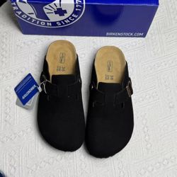 Black Birkenstock Clogs 