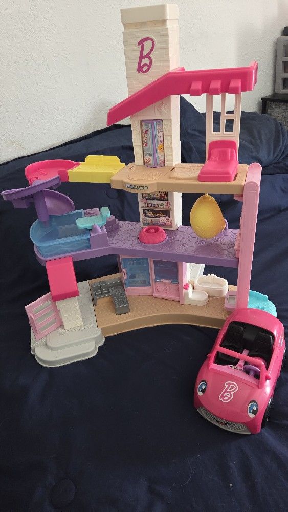 Little People Barbie House And Car