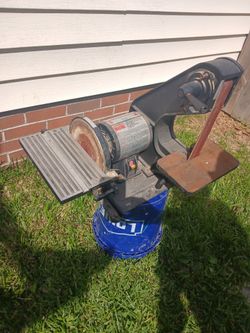 Belt and disc sander