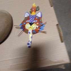 Baldness Rainbow Cat Hanger