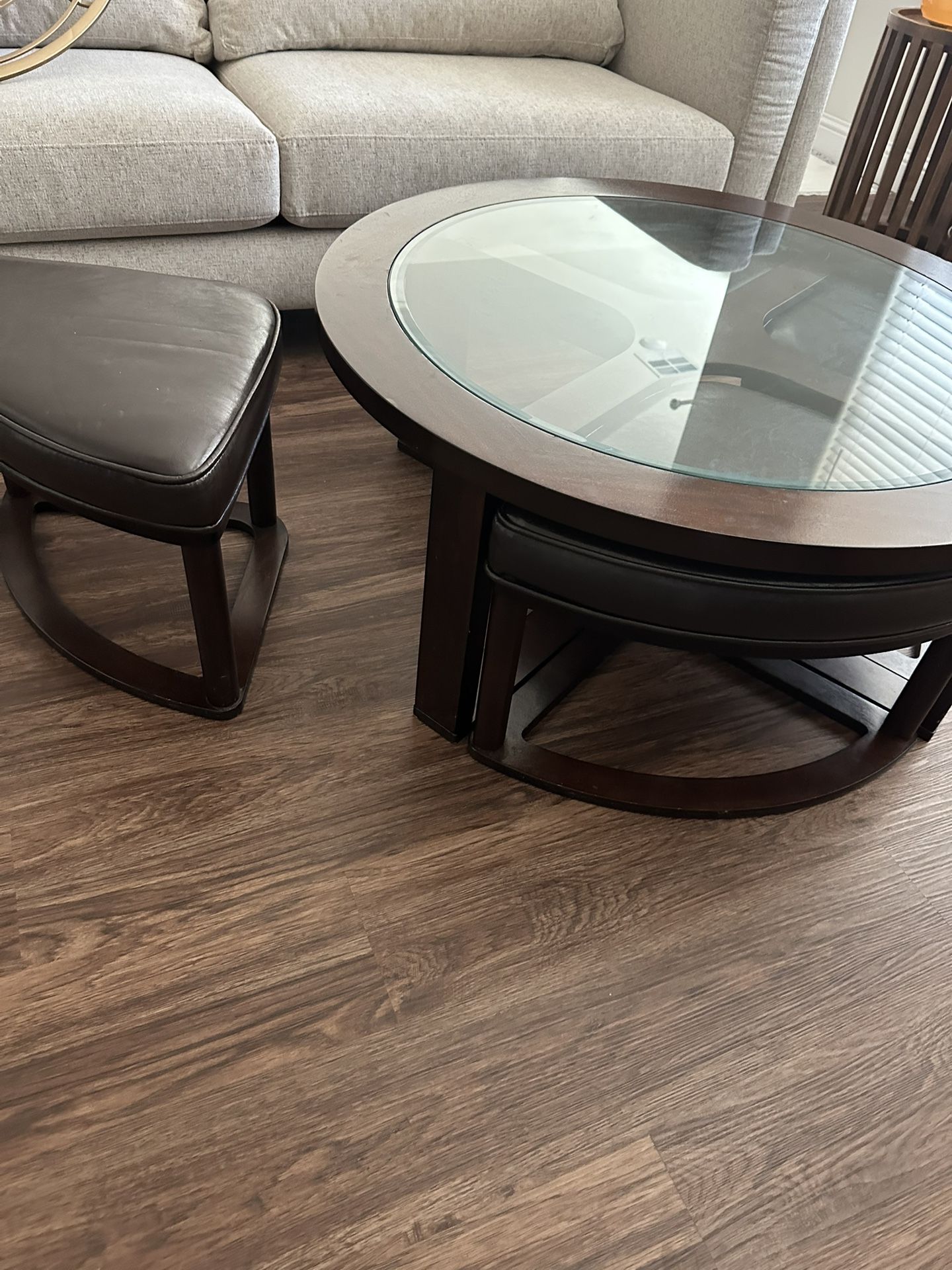Coffee Table with seats 