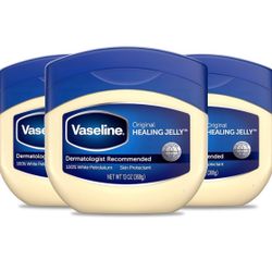 Vaseline Petroleum Jelly Original Provides Dry Skin Relief And Protects Minor Cuts Dermatologist Recommended And Locks In Moisture, 13 Ounce (Pack of 