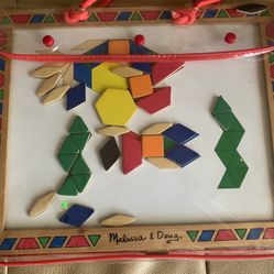 Melissa & Doug Magnetic Pattern Blocks Kit Retail $25 P/up Sheepshead Bay Brooklyn NY 