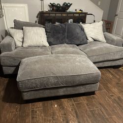 Sofa With Ottoman 