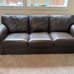 Leather Couch 