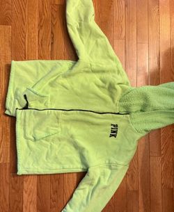 Pink Sherpa hoodie