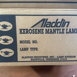 NIB 25 Yr Old Aladdin Kerosene Mantle Lamp