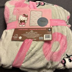 Hello Kitty Twin Blanket