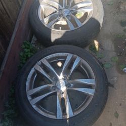 Set Of 2 Used Infiniti Rim And Tires For Sale 