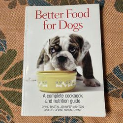 Better Food For Dogs Book