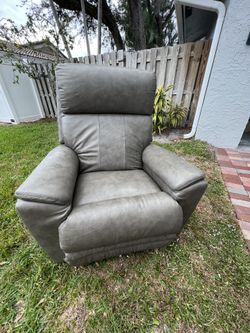 la-z-boy (Lazy boy) leather electric recliner