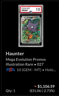Haunter PSA 10