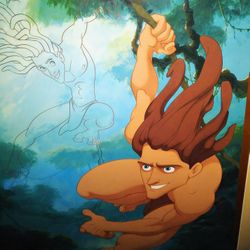 Disney's Tarzan Large Framed Pcture