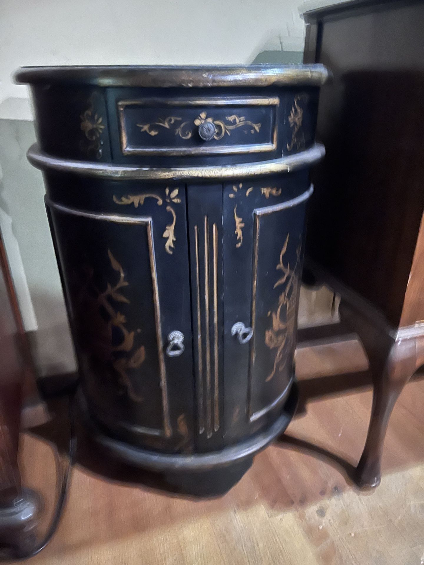 Antique Table Storage