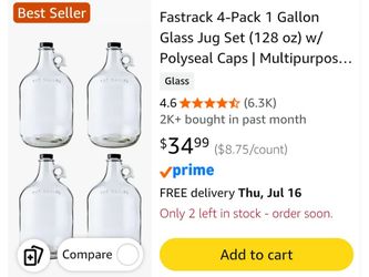 1 gal fermenting glass jugs (4)