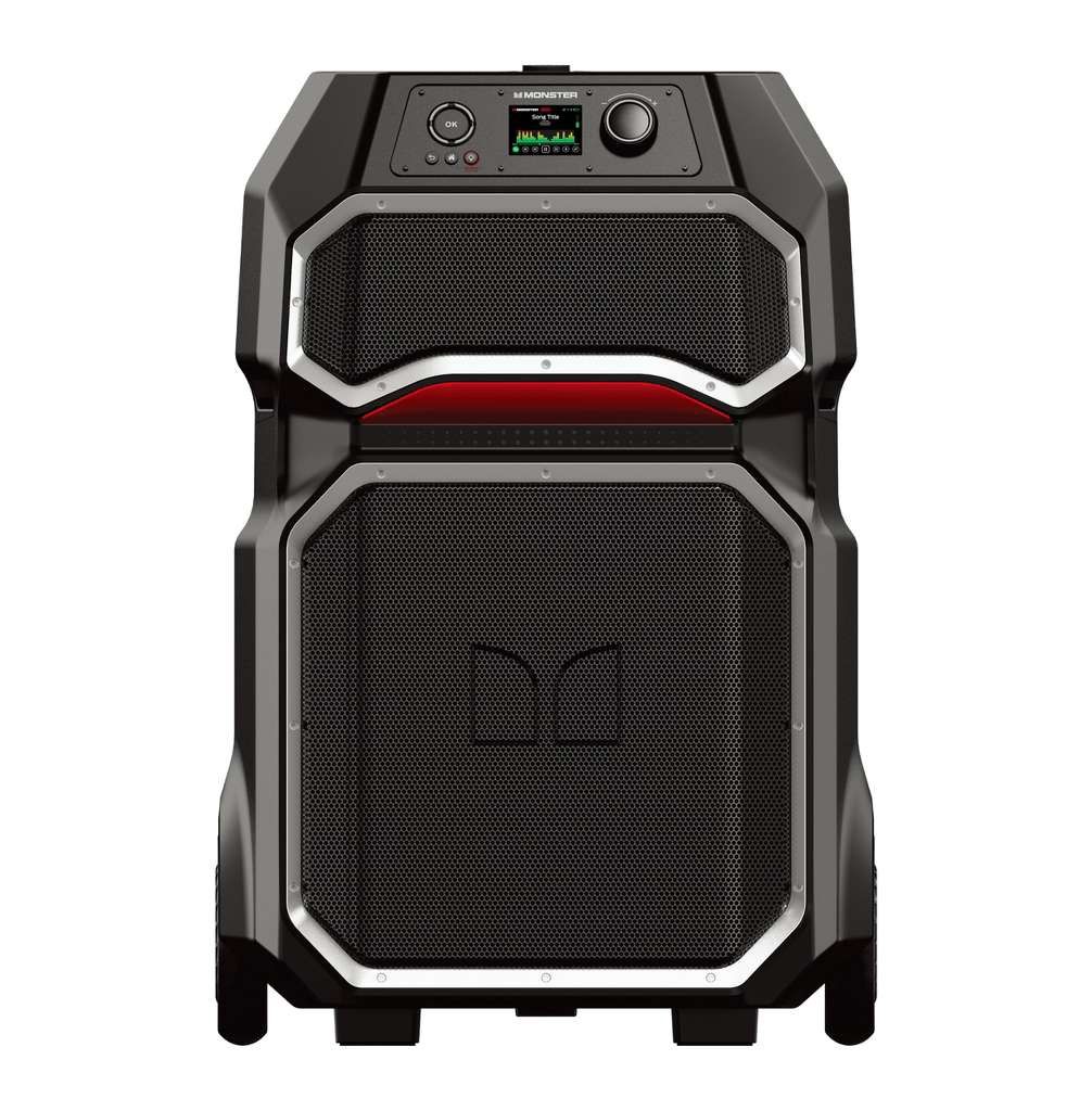 Monster Rockin' Roller X Indoor/Outdoor Wireless Portable Bluetooth Speaker