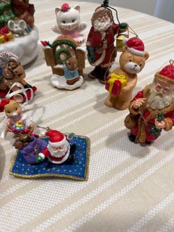 Vintage Christmas Ornament and Figurine Collection