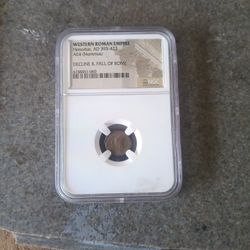 Western Roman Empire Coin AD 393-423 Decline & Fall Of Rome