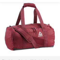 Red Reebok Duffle- Brand New