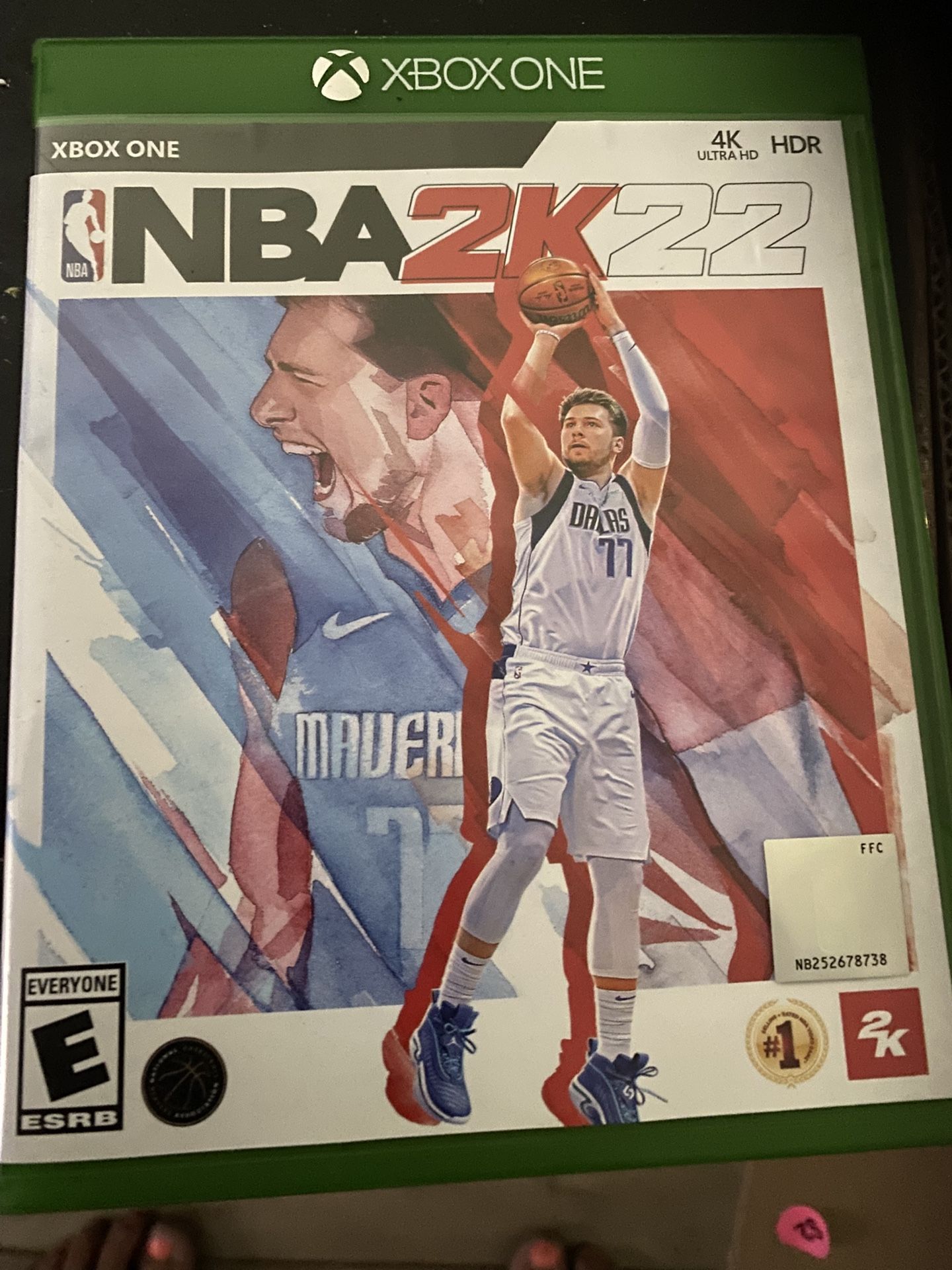 NBA 2k22 basketball Microsoft XBOX ONE game