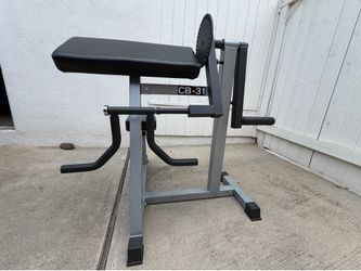 Valor Fitness Preacher Curl Bench – Very Good Condition