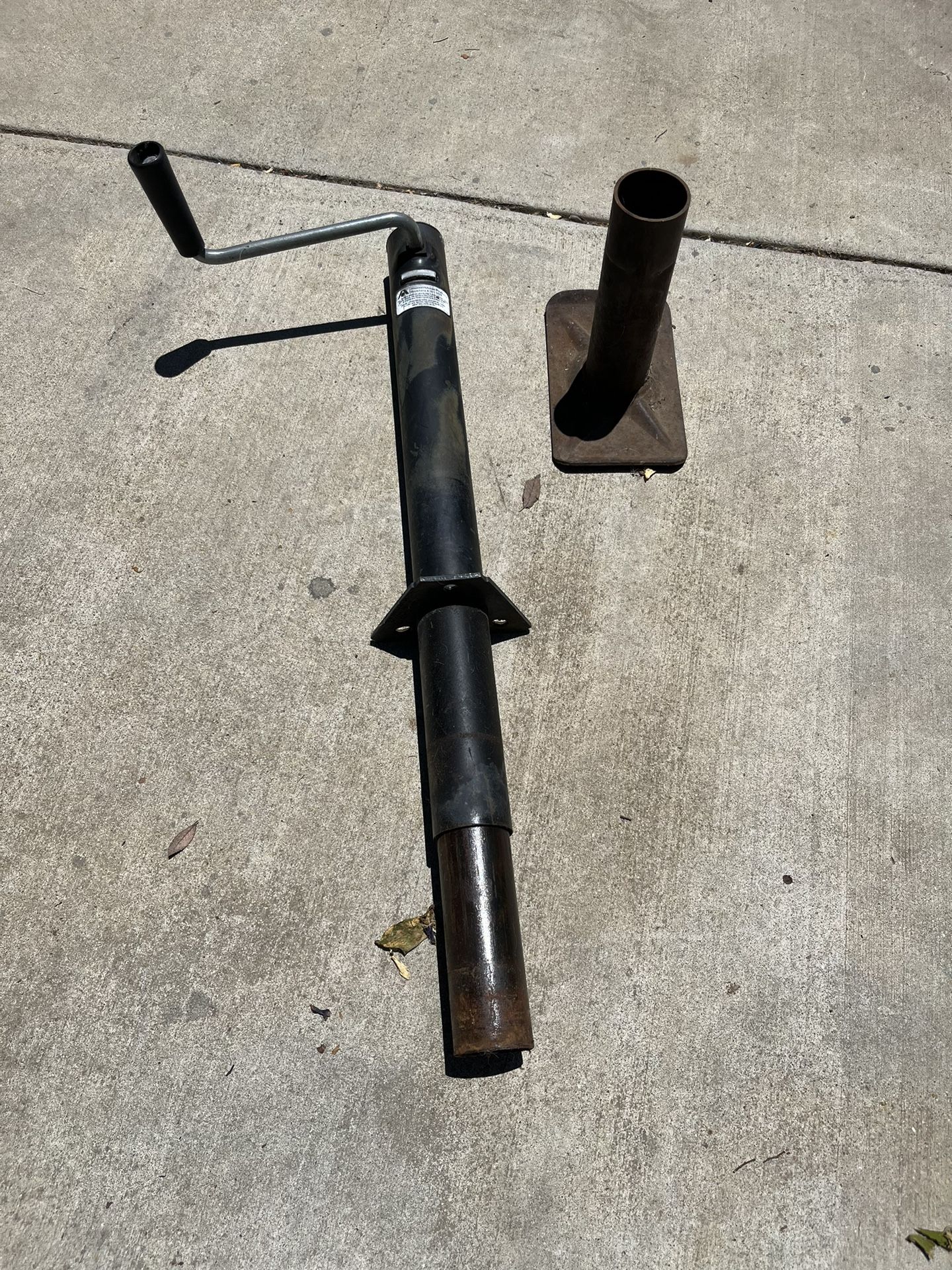 Trailer Tongue Jack W/Foot
