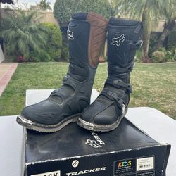 Kids Motorcycle Boots 