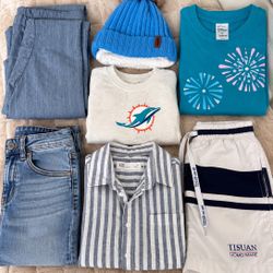 Boys Clothing Bundle – Size 6–7 – 7 Pieces