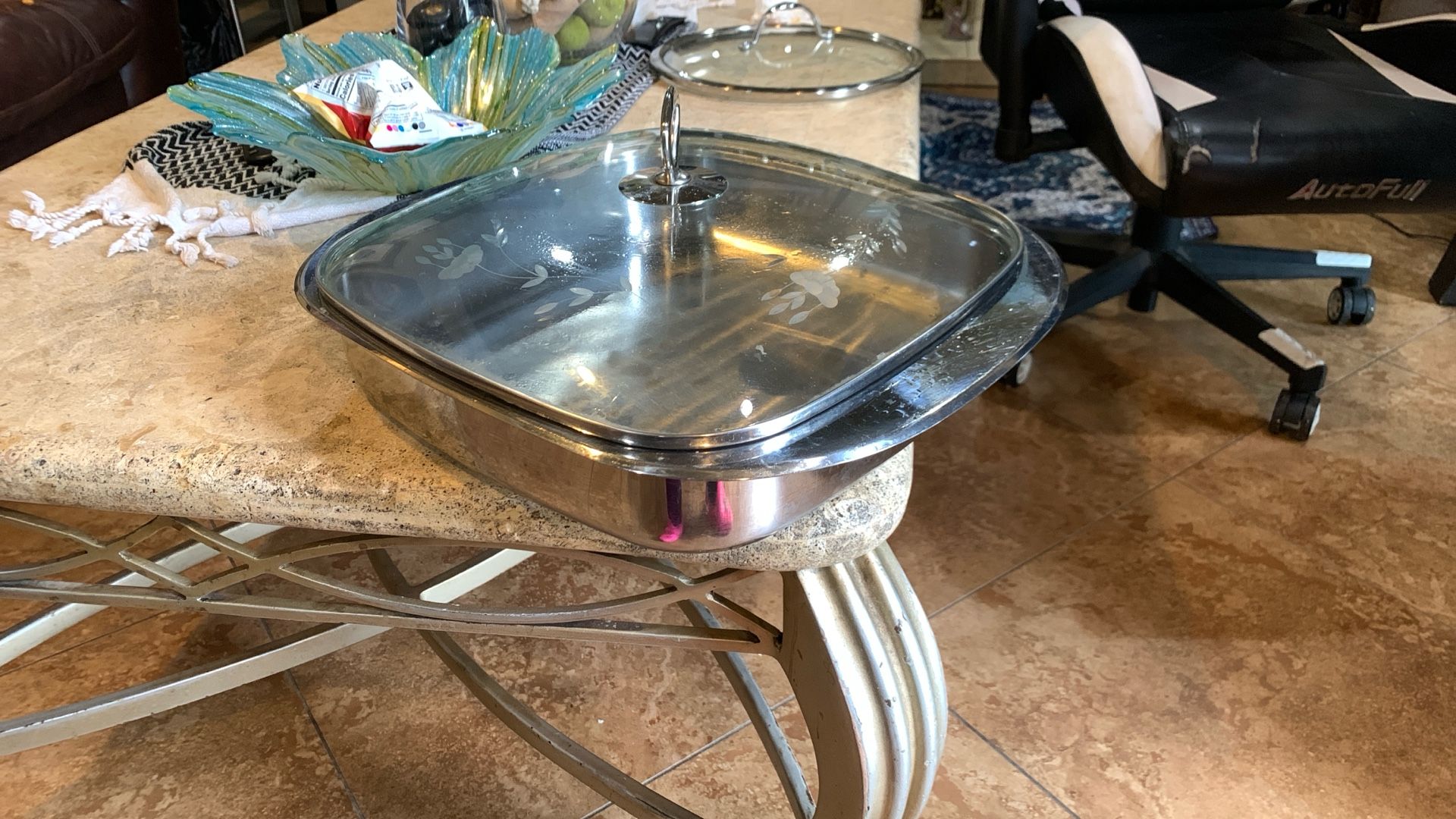 Princess House 12” X 12” oven Safe Heating Try