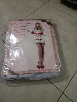 Eye Candy.  Nurse Heart. Breaker Deluxe Costume 