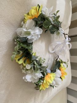 Artificial Flower Crown