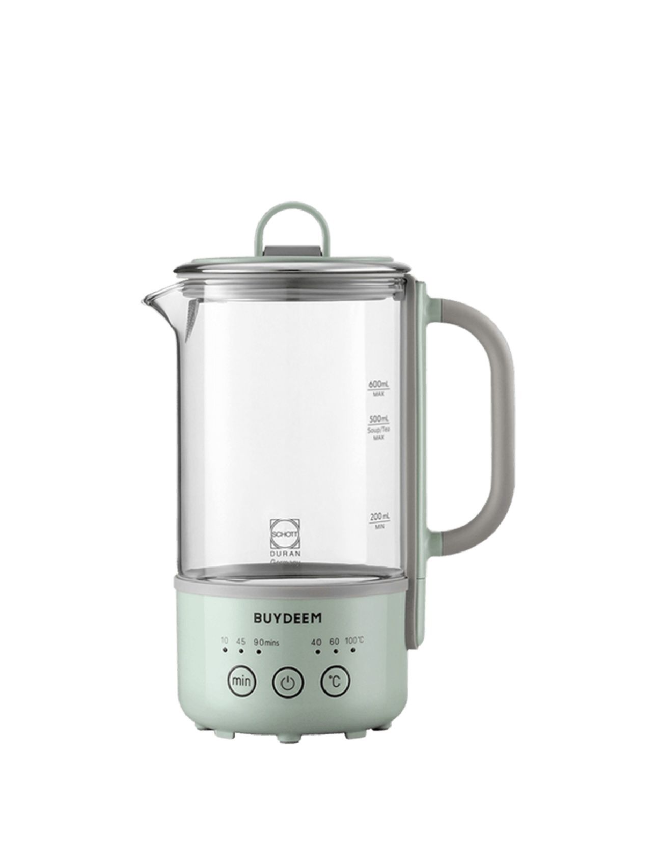 BUYDEEM Travel Electric Kettle, Mini Healthy-Care Beverage Kettle