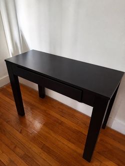 IKEA black desk