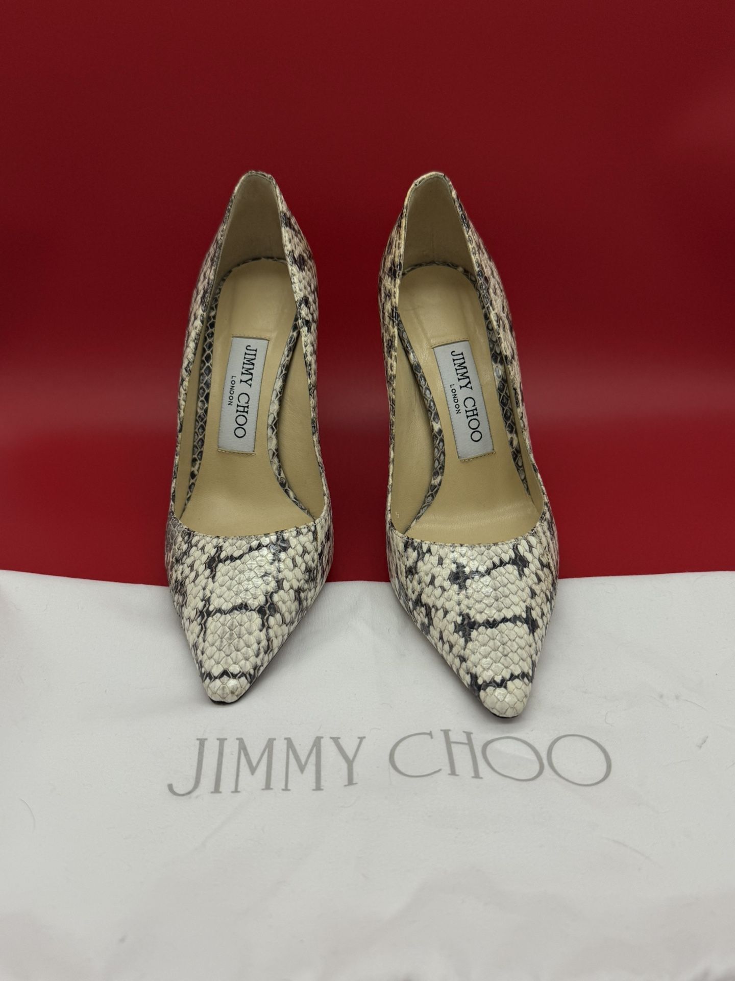 Jimmy Choo Snake Skin Heels (35)