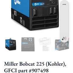 Miller Bobcat Like Brand New Only 10 Hrs