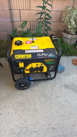 Champion Dual Fuel Generator 4375