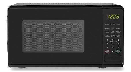 Mainstays Mainstays 0.7 Cu ft Countertop Microwave Oven, 700 Watts, Black