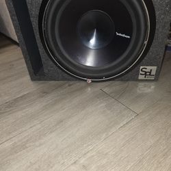 Rockford Fosgate P3 Sub & Ported Box. Never Used