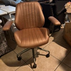 Brand New Brown Suede Office Chair Suede Computer Chair Executive Chair Gaming Chair Brand New
