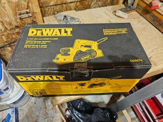 Dewalt Handheld planer