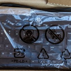 HP USB slim keyboard
