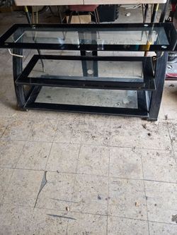 Glass Entertainment Center