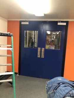 Install doors