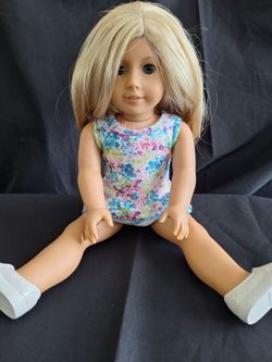 American Girl Just Like You Truly Me #63 Doll with Blonde Hair & Blue Eyes 18”