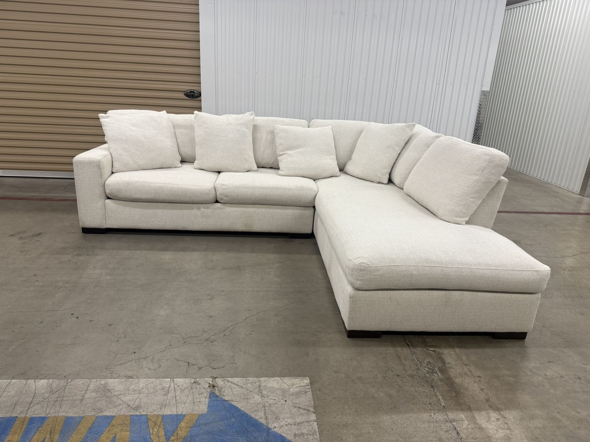 Z gallerie 2 Piece Sectional Couch *CAN DELIVER*